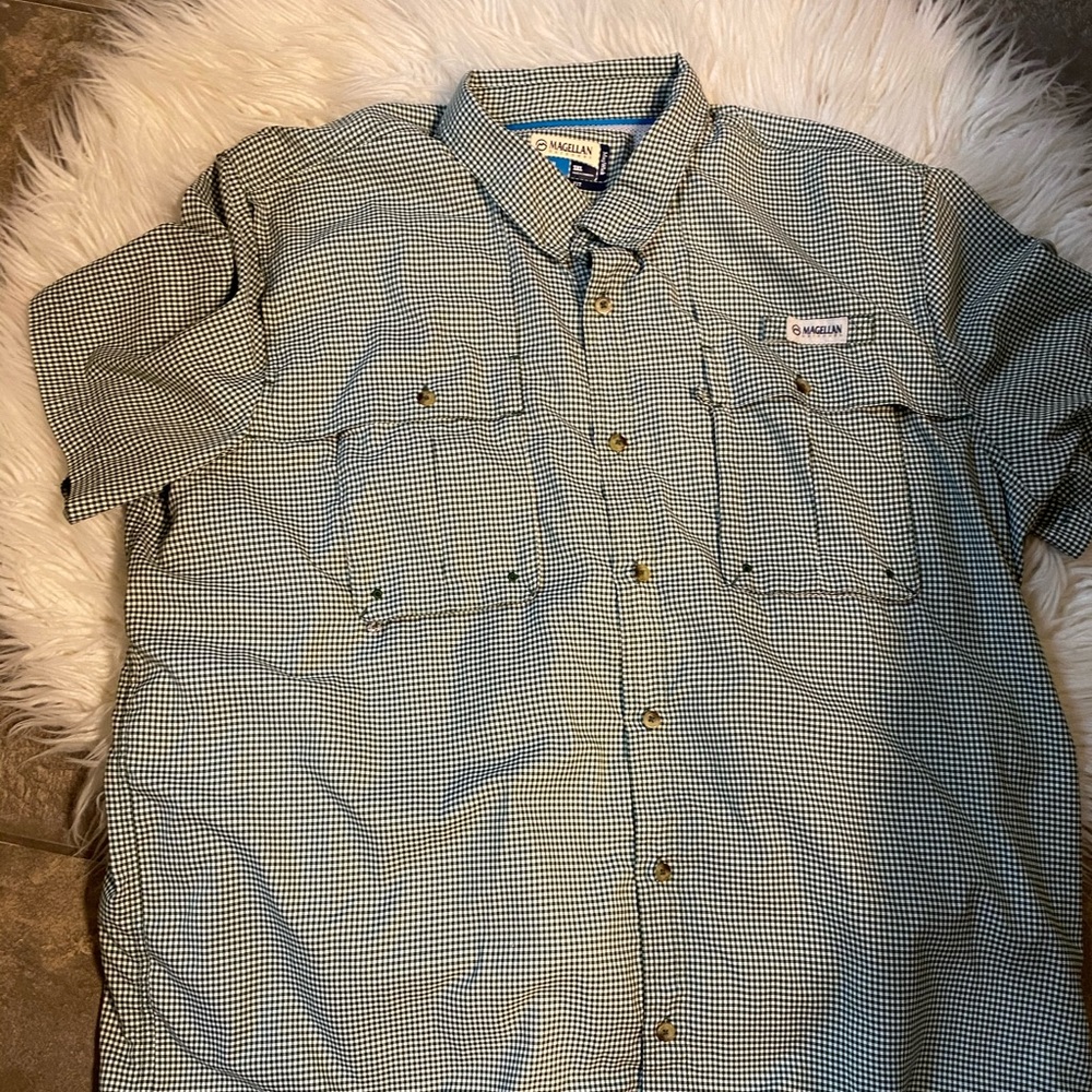Magellan Outdoors 3XL Angler fit collar shirt